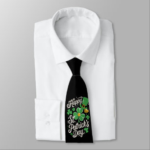 Gravata Feliz Dia de São Patrício Patrimônio Irlandês St P