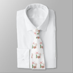 Gravata Feliz e Brilho, Vermelho e Verde