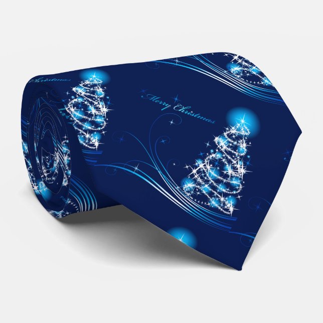 Gravata Feliz Natal 10 Tie (Rolled)