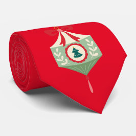 Gravata Felizes feriados Bonito aquarela arte vermelha