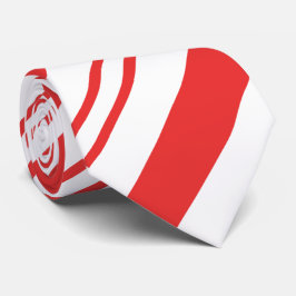 Gravata Feriado de Natal Vermelho com Greve de Canas Festi