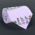 Gravata Feriado Roxo do Nova Iorque Hanukkah NYC Chanukah<br><div class="desc">Apresenta uma ilustração original de caneta e tinta de vários pontos de referência "vestidos" para a temporada de férias. Perfeito para Hanukkah! Não vê o que está procurando? Precisa de ajuda para a personalização? Entre em contato com este designer para criar algo só para você.</div>