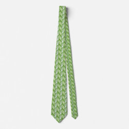 Gravata Fern Leaf Frond Design Necktie