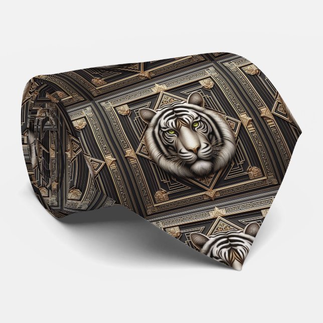 Gravata Feroz do Tigre | Moda Masculina (Rolled)