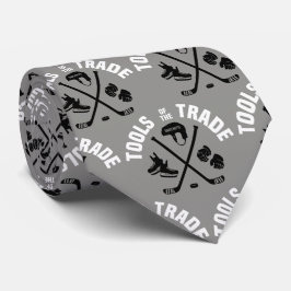 Gravata Ferramentas de Hóquei do Comércio de Cinzas