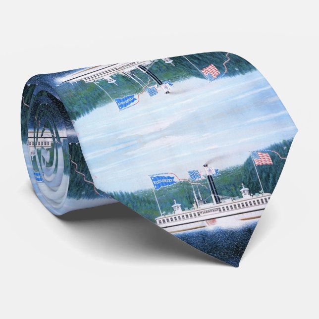 Gravata Ferry-vapor Wiehawken 1868 (Rolled)