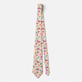 Gravata Festa de Chá, Fora de Chá, Linda Aquarela, Bela Ch