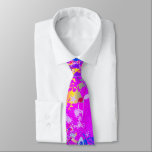 Gravata Festive Faux Neon Paint Splatter with Music Notes<br><div class="desc">Music Lovers & Friends!! Give your spirits a lift. Start your day right with this upbeat,  colorful music notes tie.</div>