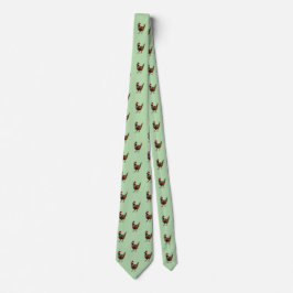 Gravata Festive Pheasant Christmas Tie, unique design     
