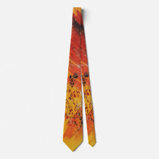 Gravata Fiery Phoenix Neck Tie
