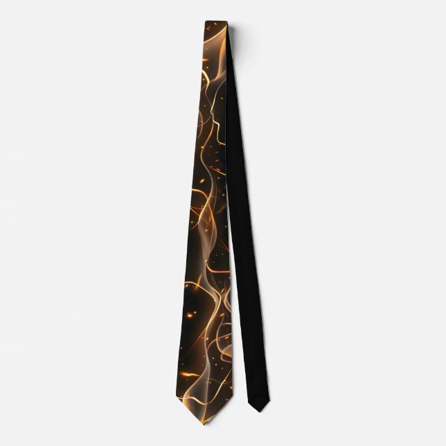 Gravata Fire design Tie / Feuer Krawatte (Frente)