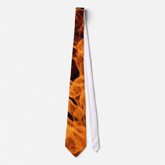Gravata Fire Flame Fireman Tie (Frente)
