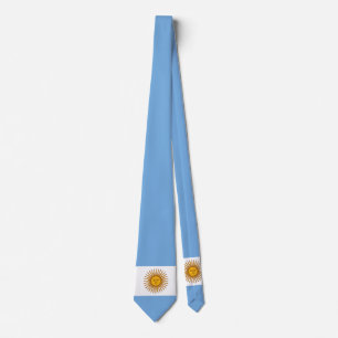 Gravata Flag of Argentina