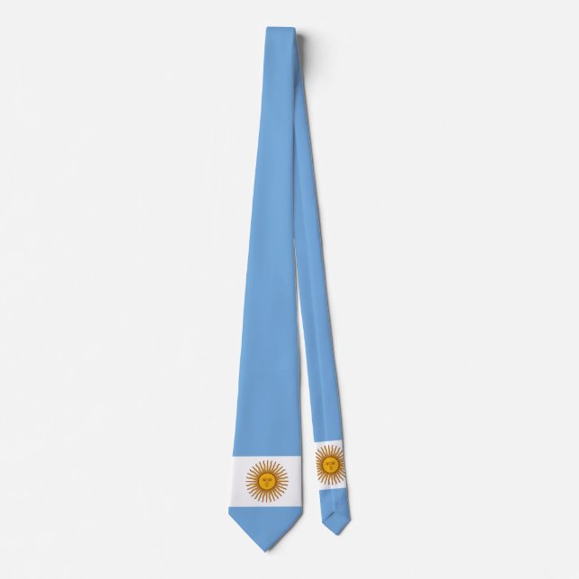 Gravata Flag of Argentina (Frente)
