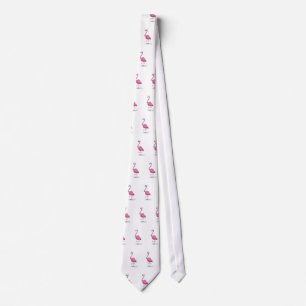 Gravata Flamingo