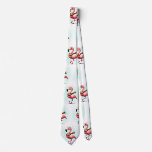 Gravata Flamingo com Scarf