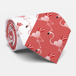 Gravata Flamingo considerável laço Dois-Tonificado