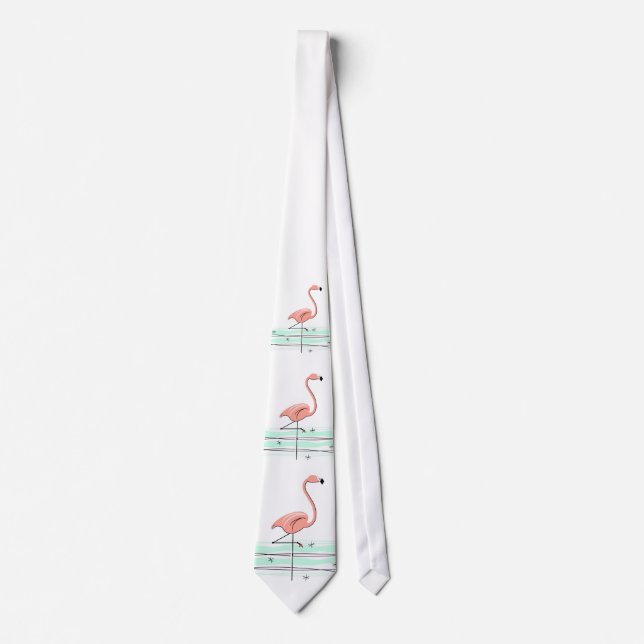 Gravata Flamingo Ocean tie (Frente)