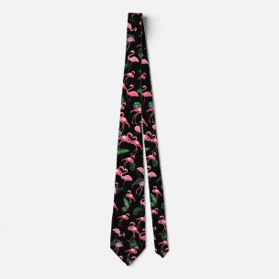 Gravata Flamingos Love Standard 4