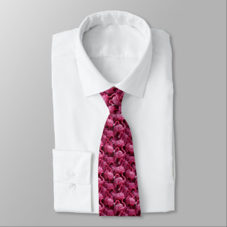 Gravata Flamingos Neck Tie