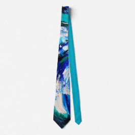 Gravata Fleur bleue
