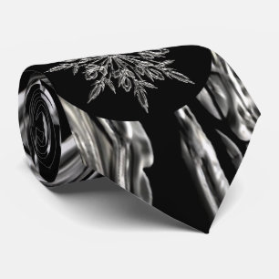 Gravata Floco de neve perfeito para o Natal