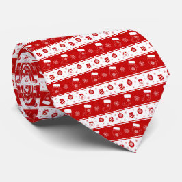 Gravata Flocos de Natal bonitos, Meias e Flocos de Neve