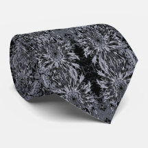 Flor Preto e Cinza