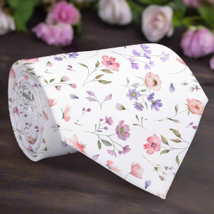 Gravata Flor Selvagem Elegante Em Casamento Branco De Fund