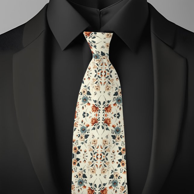Gravata Floral de Creme de Manteiga (Criador carregado)