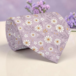 Gravata Floral de Flores de Primavera Sazonais