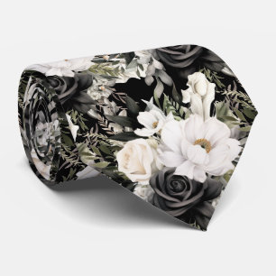 Gravata Floral para Ocasiões Especiais Moderna e