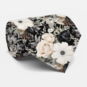 Gravata Floral para Ocasiões Especiais   Moderna e