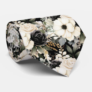 Gravata Floral para Ocasiões Especiais Moderna e