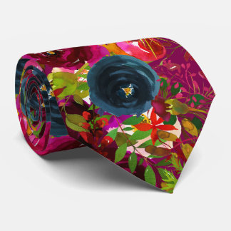 Gravata Florals Burgundy Blush Navy Watercolor Wedding