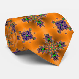 Gravata Flores de Artdeco no Estilo Retroativo
