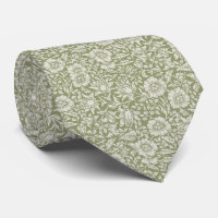 Flores num colar de Cinza verde