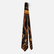 Floresta Assombrada com jack-o'-lantern de Hallowe