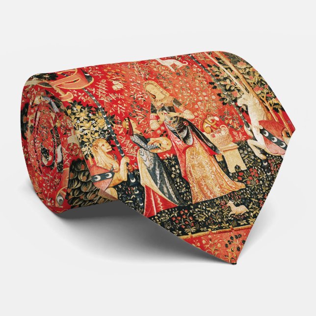 Gravata FLUXAS UNICORN, Animais, Leão, Fantasia (Rolled)