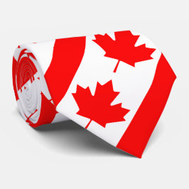 Gravata Folha de bordo do vermelho de Canadá