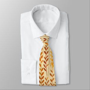 Gravata Folha de trigo de outono