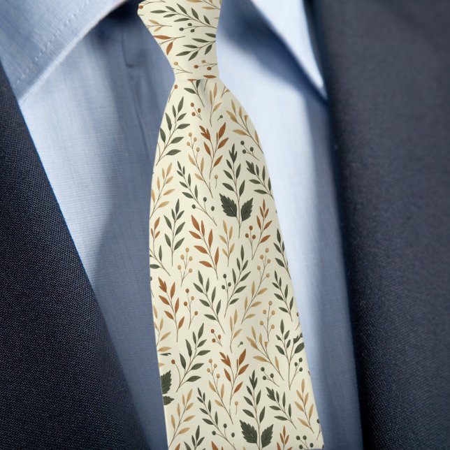 Gravata Folhas de nata (Criador carregado)