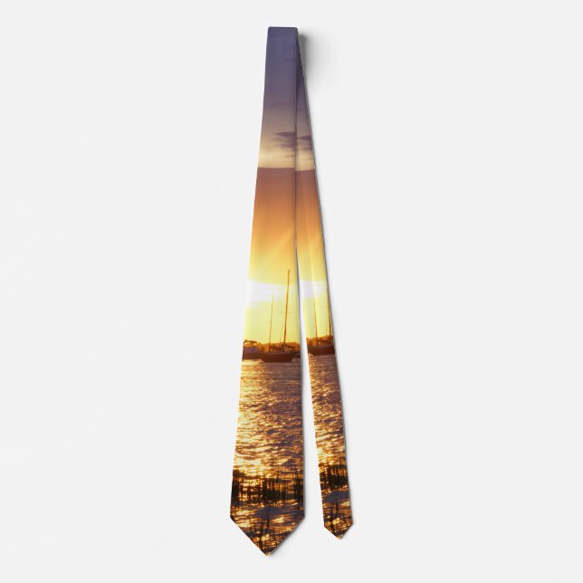 Gravata Folly River Sunrays Neck Tie (Frente)