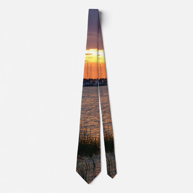 Gravata Folly River Sunset Tie (Frente)