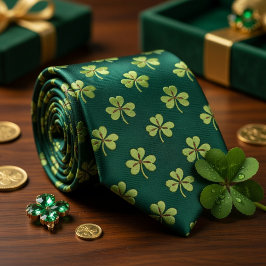 Gravata Forest Green Shamrock 