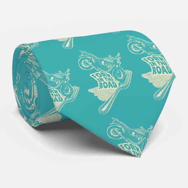 Gravata Fork no acidente de moto rodoviário (Rolled)