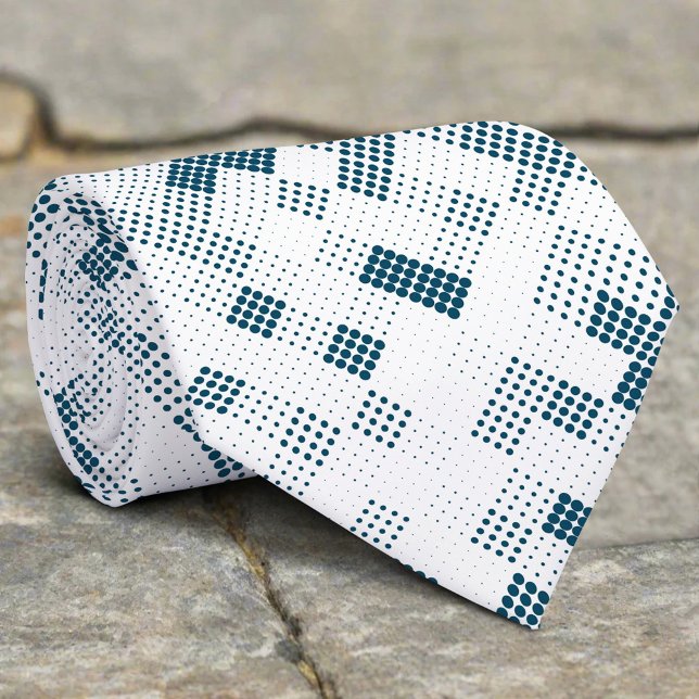 Gravata Forma de Ponto Geométrico Mínimo ao Círculo abstra (Criador carregado)