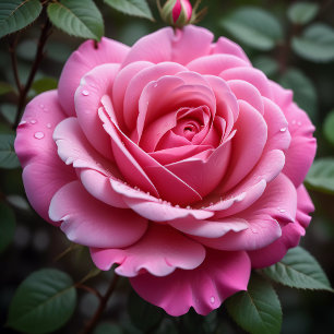 Gravata Formal de Rosas Cor-de-Rosa Deslumbrantes