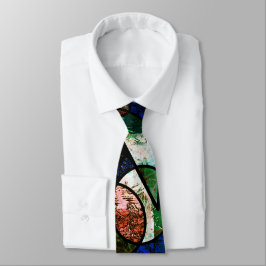 Gravata Formas geométr icas irregulares e textura deformad