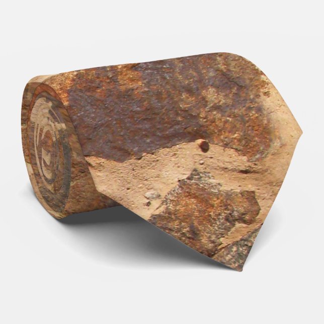 Gravata Foto morna da estrutura da parede de pedra (Rolled)